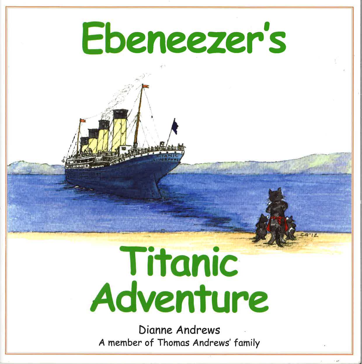 Colorpoint Book Ebeneezer's Titanic Adventure | Colourpoint Books
